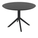 Table CHR ronde extérieur coloris noir Table CHR ronde extérieur coloris noir