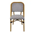 Chaise style bistrot effet bambou