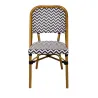 Chaise style bistrot effet bambou