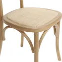 Assise rotin de chaise retaurant