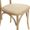 Assise rotin de chaise retaurant