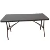 Table pour collectivité pliante noire Table pour collectivité pliante noire