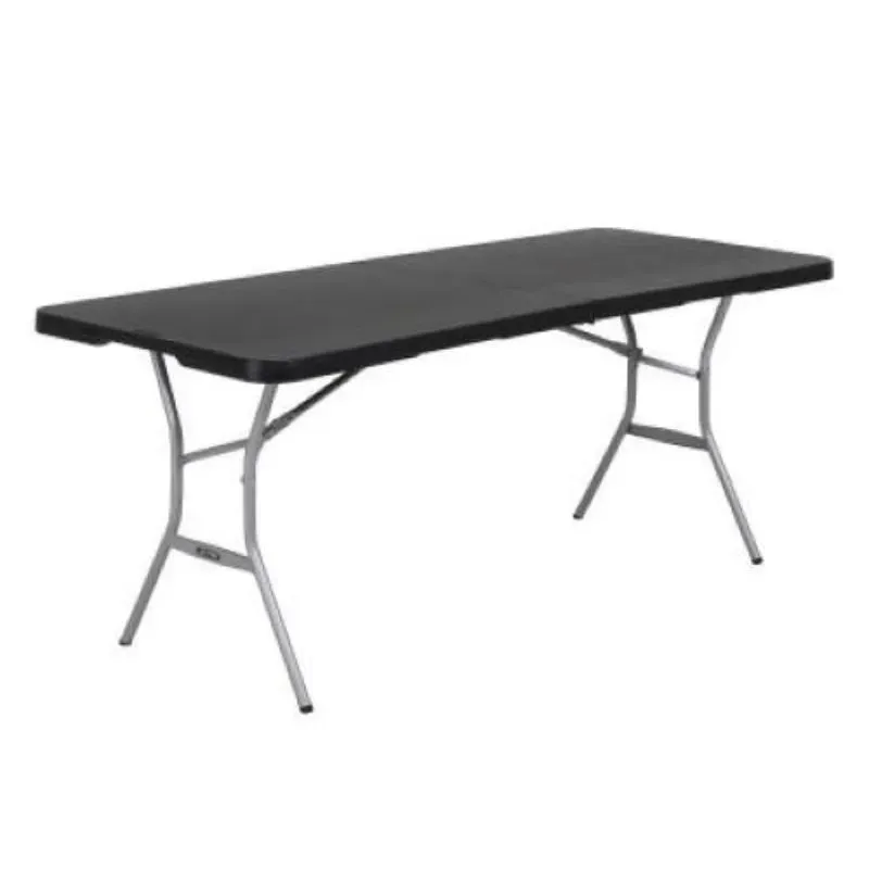 Table pliante noire en Polyéthylène Haute Densité