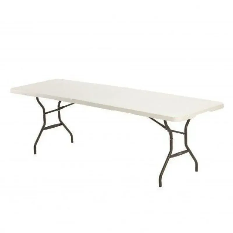 Table pliante plastique blanc