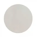 Plateau rond blanc 183 cm en polyéthylène haute densité