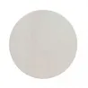 Plateau rond blanc 183 cm en polyéthylène haute densité