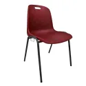 Chaise empilable en plastique