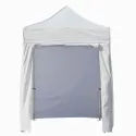 Tente de réception parapluie avec murs pleins en PVC