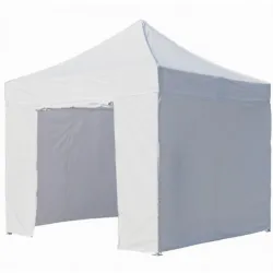 Abri stand de 3 mètres/3 toit + murs pleins en PVC