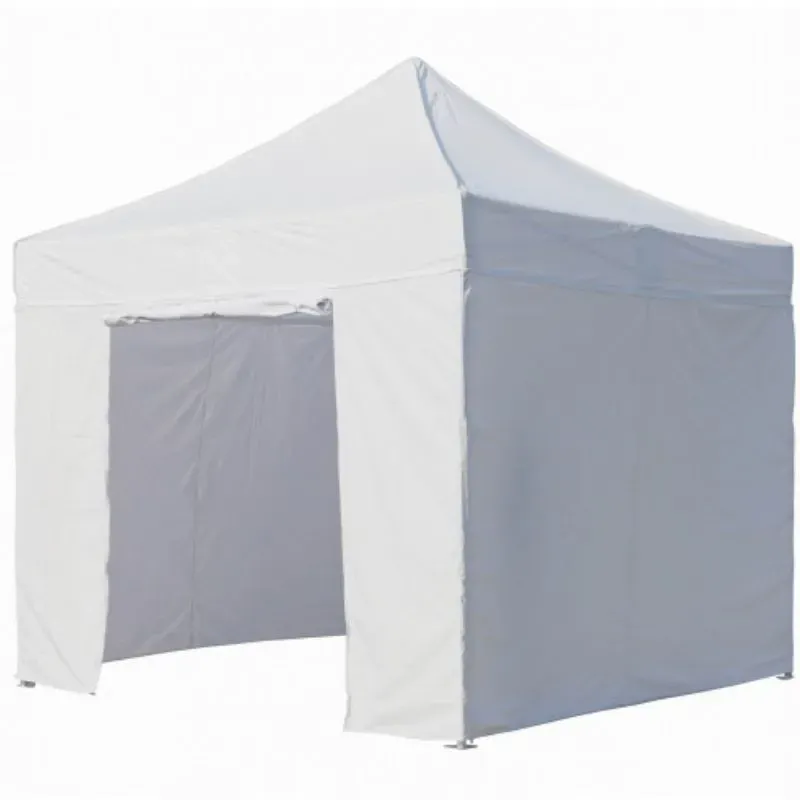 Abri stand de 3 mètres/3 toit + murs pleins en PVC