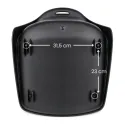 Dimensions de points de fixation de la coque pour chaise