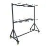 Chariot sur roulette pour transport chaise pliante