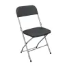 Chaise de réception pliante grise Chaise de réception pliante grise