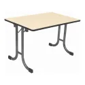 Table pliante rectangle en bois Vendée Table pliante rectangle en bois Vendée