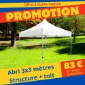Promo abri stand parapluie classique