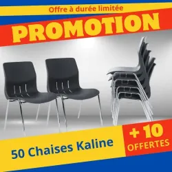 Lot chaise empilable Lot chaise empilable