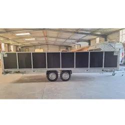 podium mobile remorque