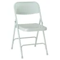 Chaise pliante en métal
