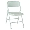 Chaise pliante en métal