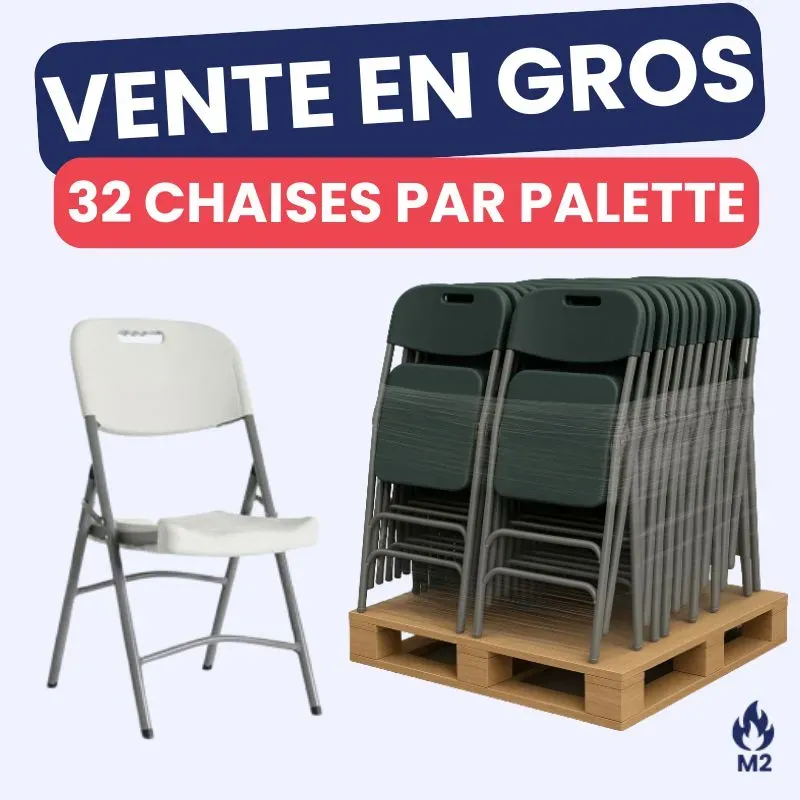 Vente en lot/palette chaise collectivité polychaise Vente en lot/palette chaise collectivité polychaise