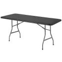 Table grise polypro pliante Table grise polypro pliante