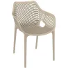 Fauteuil polypro empilable