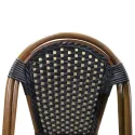Chaise outdoor empilable