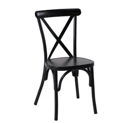 Chaise professionnel vintage noire