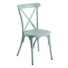 Chase de restaurant aluminium bleue