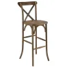 Chaise haute en bois pour bar