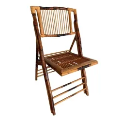 Chaise pliante en bambou Chaise pliante en bambou