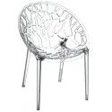 Fauteuil en polycarbonate transparent
