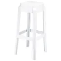 Tabouret pour bar professionnel blanc