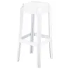 Tabouret pour bar professionnel blanc