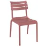 Chaise professionnel rouge Marsala