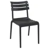 Chaise terrasse professionnel noir