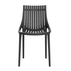 Chaise pour terrasse coloris noir
