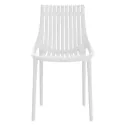 Chaise pour terrasse éco conçue blanche