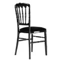 Chaise pour réception polypro noir