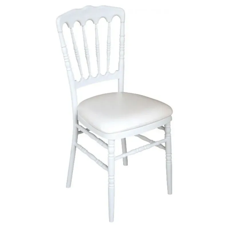 Chaise de réception en polypro blanche Chaise de réception en polypro blanche