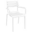 Fauteuil professionnel polypro blanc