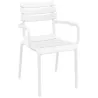 Fauteuil professionnel polypro blanc