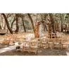 Chaise professionnelle pour une réception de mariage en extérieur