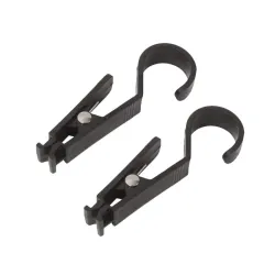 Crochet à pince pour grille d'exposition