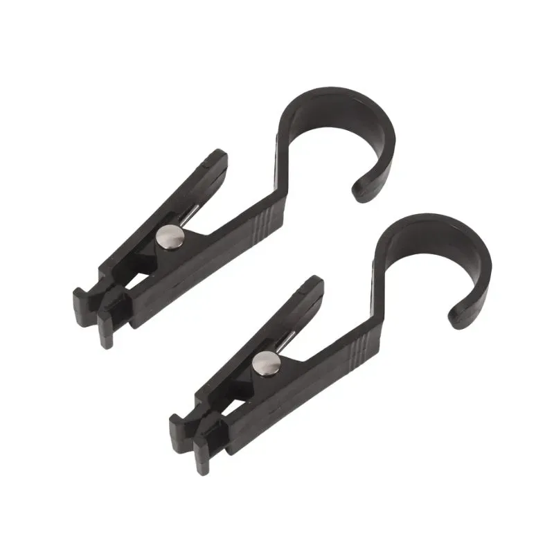 Crochet à pince pour grille d'exposition