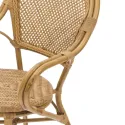 Fauteuil de jardin extérieur assise et dossier rotin synthétique Fauteuil de jardin extérieur assise et dossier rotin synthétique