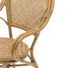 Fauteuil de jardin extérieur assise et dossier rotin synthétique Fauteuil de jardin extérieur assise et dossier rotin synthétique