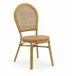 Chaise pour professionnel en rotin synthétique