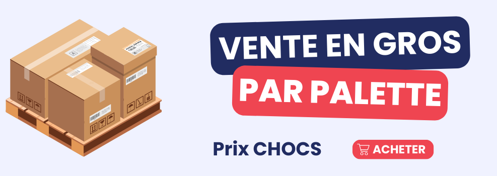 Vente en gros par palette